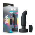 Anal Adventures Platinum Plug Circuit Negro – Textura y Vibración