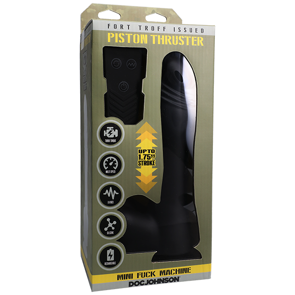 Mini Máquina con Empuje Tendril Thruster Black - Doc Johnson, vista 2