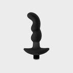 Anal Adventures Platinum Masajeador Prostático 03 Negro - plug anal de silicona