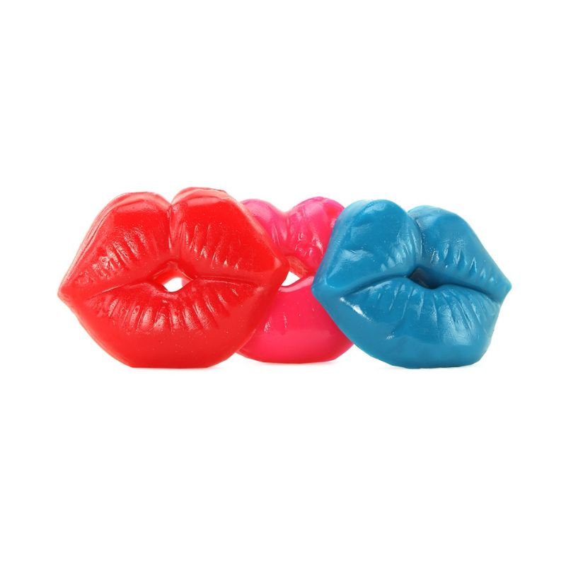 Dick Lips Gummy Cock Rings – Anillos Comestibles Multisabor - lubricante comestible