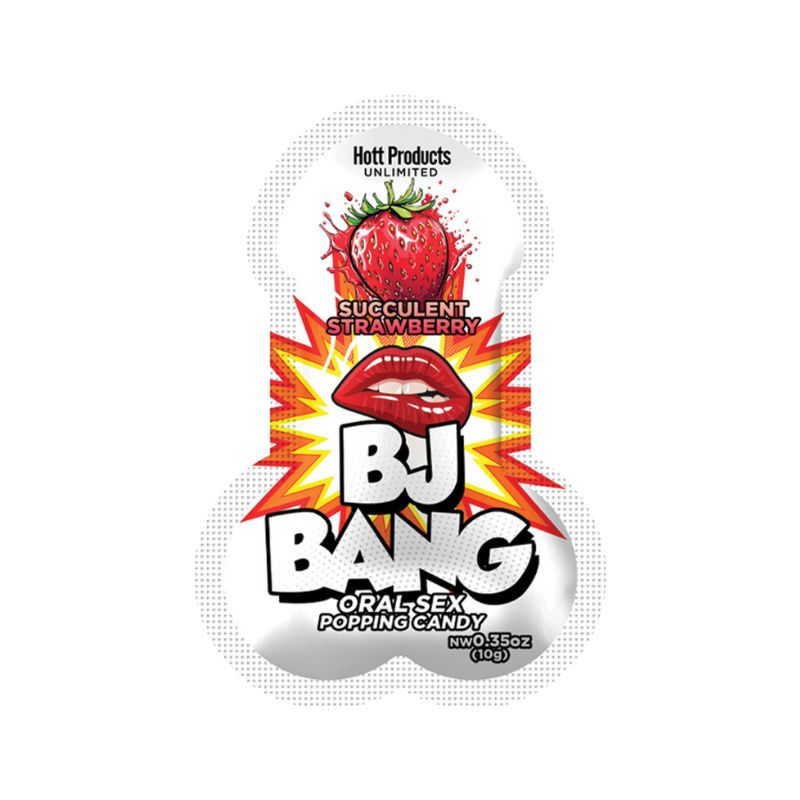 BJ Bang Popping Candy – Caramelo Efervescente para Sexo Oral - gel sabor comestible