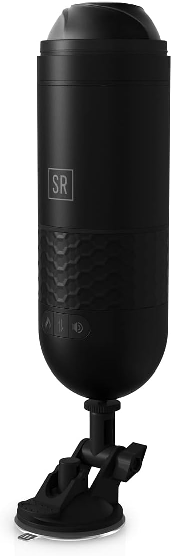 Powerbator Sir Richard's – Masturbador con Empuje, Calor y Gemidos - masturbador realista para hombre