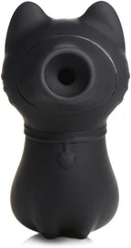 Sucky Kitty 7X Estimulador de Clítoris Negro – Succión y Vibración - masajeador con succión por aire