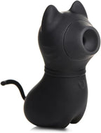 Sucky Kitty 7X Estimulador de Clítoris Negro – Succión y Vibración - succionador de clítoris