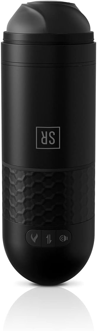 Powerbator Sir Richard's – Masturbador con Empuje, Calor y Gemidos - sex toy masculino discreto