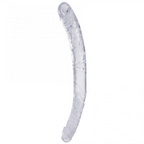 Doc Johnson Double Dong 33 cm Transparente – Dildo Doble
