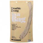Doc Johnson Double Dong 33 cm Transparente – Dildo Doble - dildo de silicona