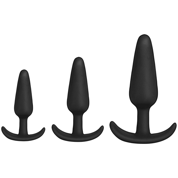 Doc Johnson Plug Anal Vibratorio 4" Black – 10 Funciones
