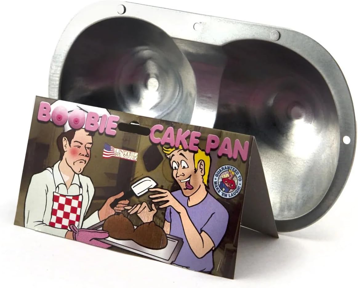 Boobie Cake Pan – Molde para Pan con Forma de Pecho
