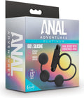 Bolas Anales con Anillo Vibrador Anal Adventures Platinum – Negro - Anal Adventures Platinum | La Juguetería de Adultos