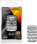 Stay Hard Manga para Pene 06 Clear – Elástica y Texturizada