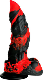 Creature Cocks Fire Demon – Dildo Monstruo de Silicona Premium - dildo de silicona
