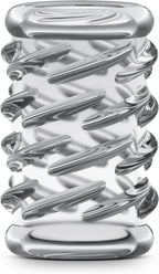 Stay Hard Manga para Pene 06 Clear – Elástica y Texturizada - extensor con textura