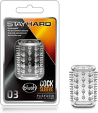 Stay Hard Manga para Pene 03 Clear – Elástica y Texturizada