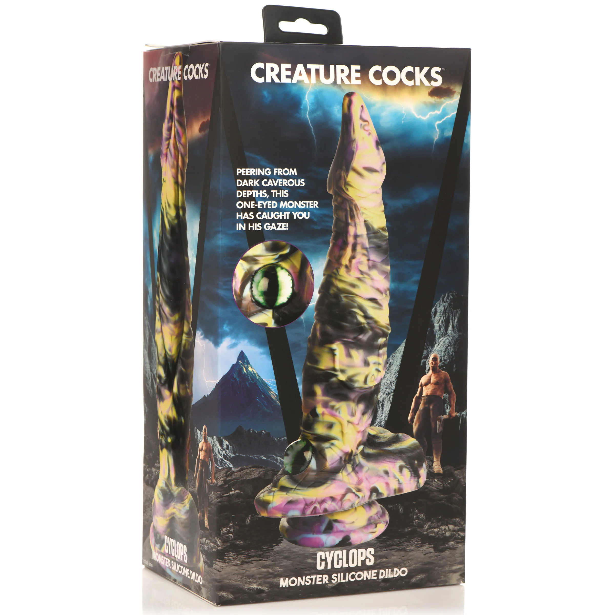 Creature Cocks Cyclops – Dildo Monstruo Silicona con Ojo de Vidrio