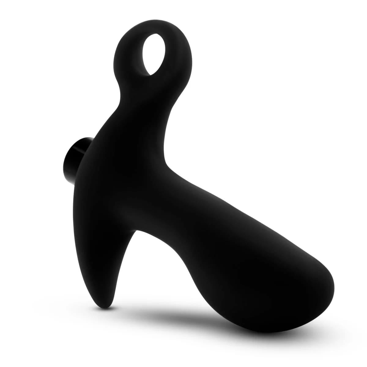 Anal Adventures Platinum Masajeador Prostático 01 Negro - plug anal de silicona
