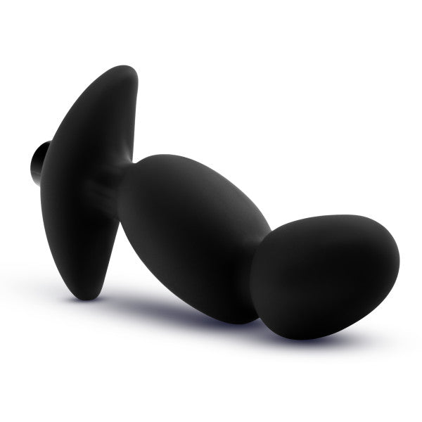 Anal Adventures Platinum Masajeador Prostático 04 Negro - tapón anal para principiantes