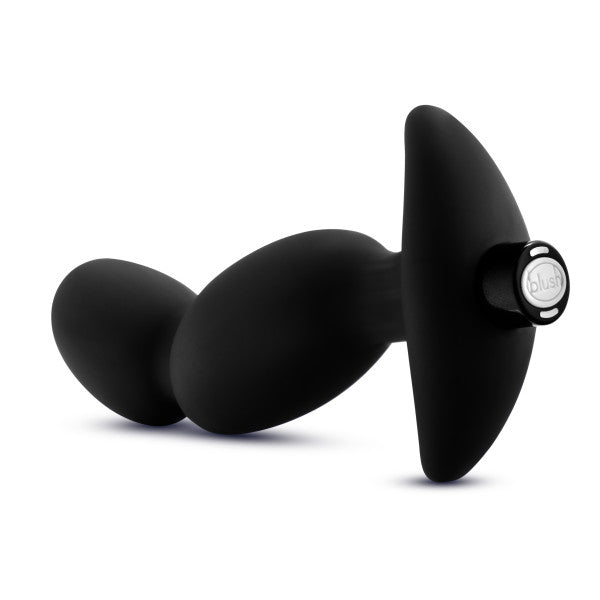 Anal Adventures Platinum Masajeador Prostático 04 Negro - plug anal con vibración