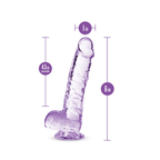 Naturally Yours Crystalline Dildo con Ventosa Realista 15 cm - consolador realista