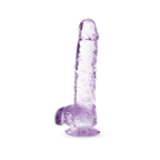 Naturally Yours Crystalline Dildo con Ventosa Realista 15 cm - dildo de silicona