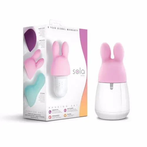 Sola Passion Set 3 en 1 – Masajeador Vibrador de Silicona