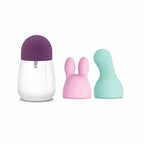 Sola Passion Set 3 en 1 – Masajeador Vibrador de Silicona - masajeador con succión por aire