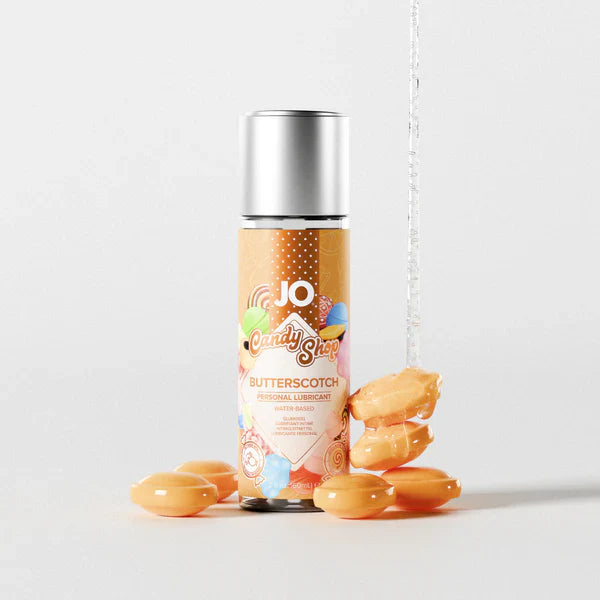 JO H2O Candy Shop Butterscotch Lubricante 60 ml - lubricante para juguetes silicona