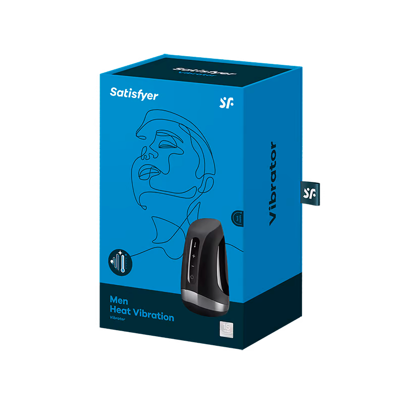 Masturbador Satisfyer Men Heat Vibration con Calor y Vibración - Satisfyer | La Juguetería de Adultos