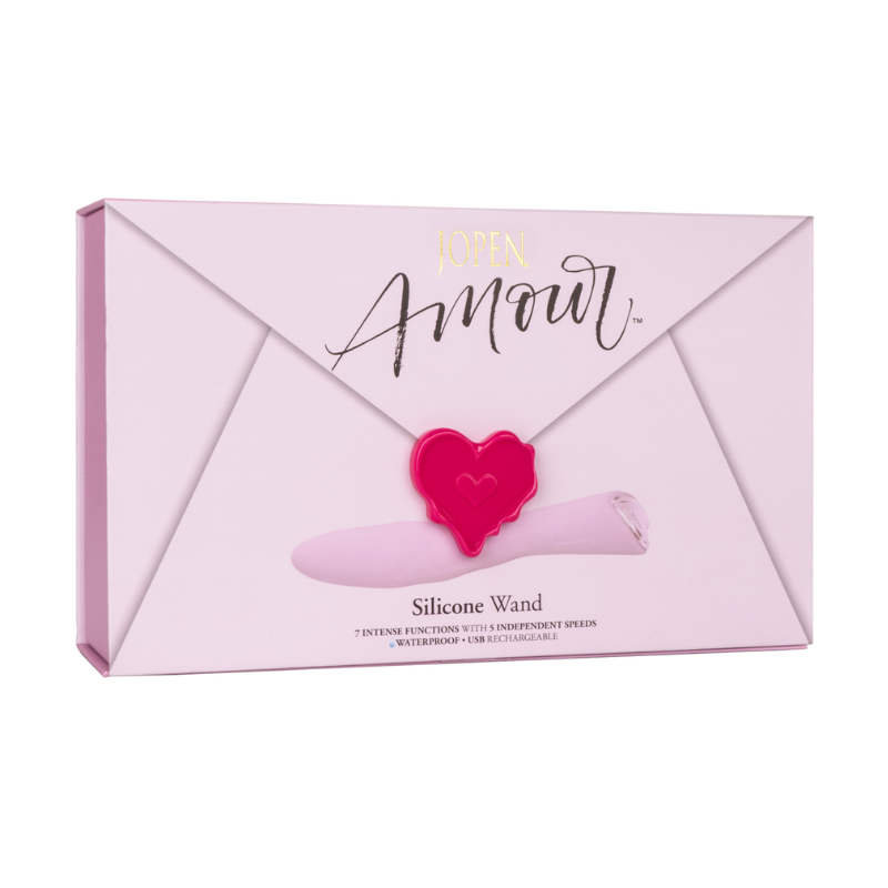 Jopen Amour Wand CalExotics – Varita de Silicona Premium Recargable - estimulador clítoris recargable