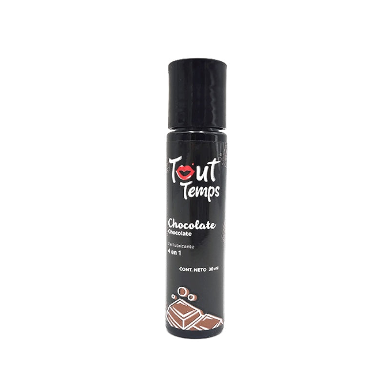 Tout Temps Lubricante Sabor Chocolate 30 ml para Sexo Oral
