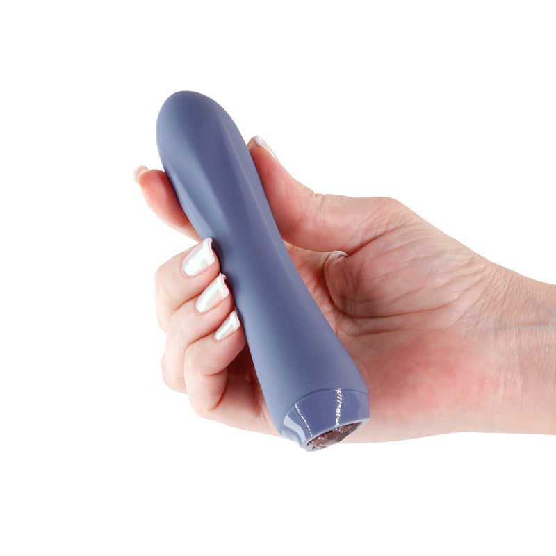 Vibrador Charms Fern Gray NS Novelties Estimulador Compacto Gris