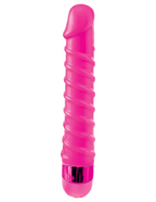 Candy Twirl Classix Rosa Pipedream – Vibrador con Textura Twirl - estimulador clítoris y punto G