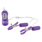 Pinzas Vibradoras 10 Funciones para Pezones Morado Pipedream - Pipedream - Imagen 2 | La Juguetería de Adultos