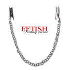 Fetish Fantasy Series Nipple Chain Clips – Silver