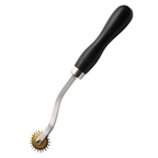 Fetish Fantasy Series Deluxe Wartenberg Wheel – Black/silver/gold