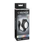 Rock Hard Ass-Gasm Anillo Vibrador Pipedream Negro