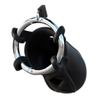 Fantasy C-ringz Hardcore Silicone Cock Blocker – Black - Pipedream, vista 2