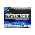 Power Man Vigorizante Masculino – 4 Tabletas Naturales