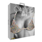 Bra Comestible Candy – Lencería Erótica Multicolor y Multisabor