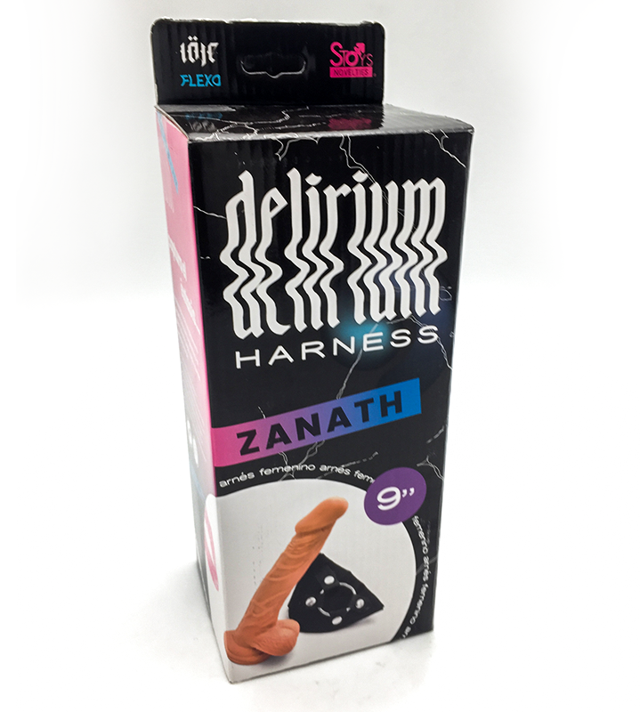 Arnés con Dildo Delirium Loje Flexo Zanath 23 cm - SToys Novelties - Imagen 2 | La Juguetería de Adultos