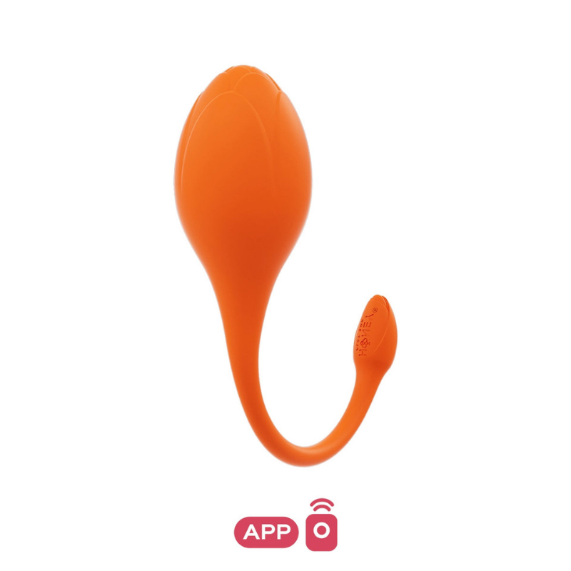 Huevo Vibrador Lili Orange con App – Control Remoto - vibrador recargable