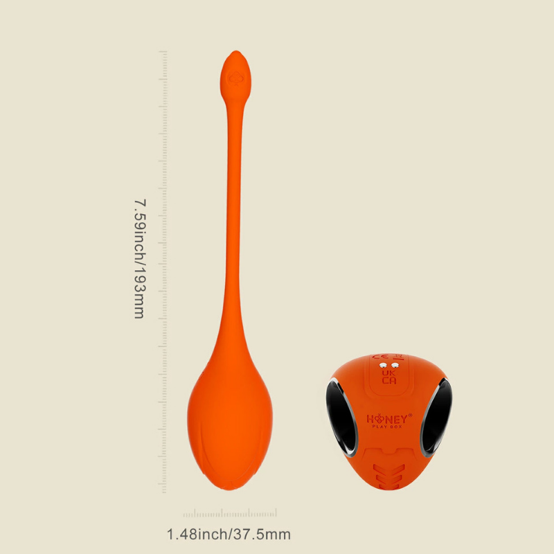 Huevo Vibrador Lili Orange con App – Control Remoto - estimulador clítoris y punto G