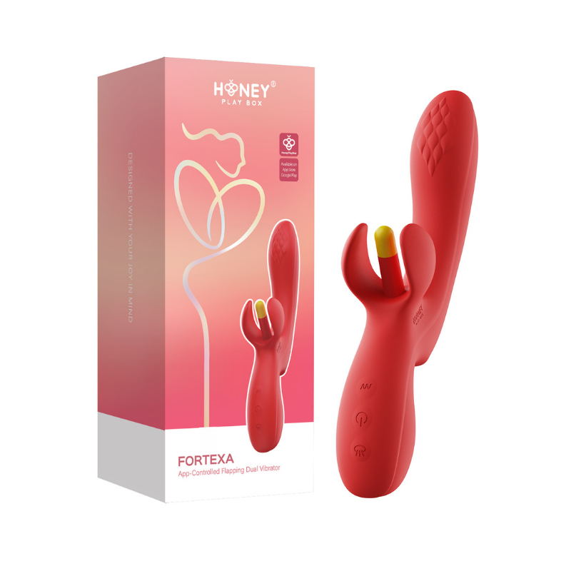 Vibrador Fortexa Red Tapping Finger – Multiorgásmico