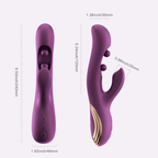 Vibrador Rabbit con Bolas G-Iggle Gem Purple - Honey Play Box - Imagen 5 | La Juguetería de Adultos