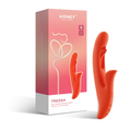 Vibrador Tapping 3 en 1 Tressa Orange con App