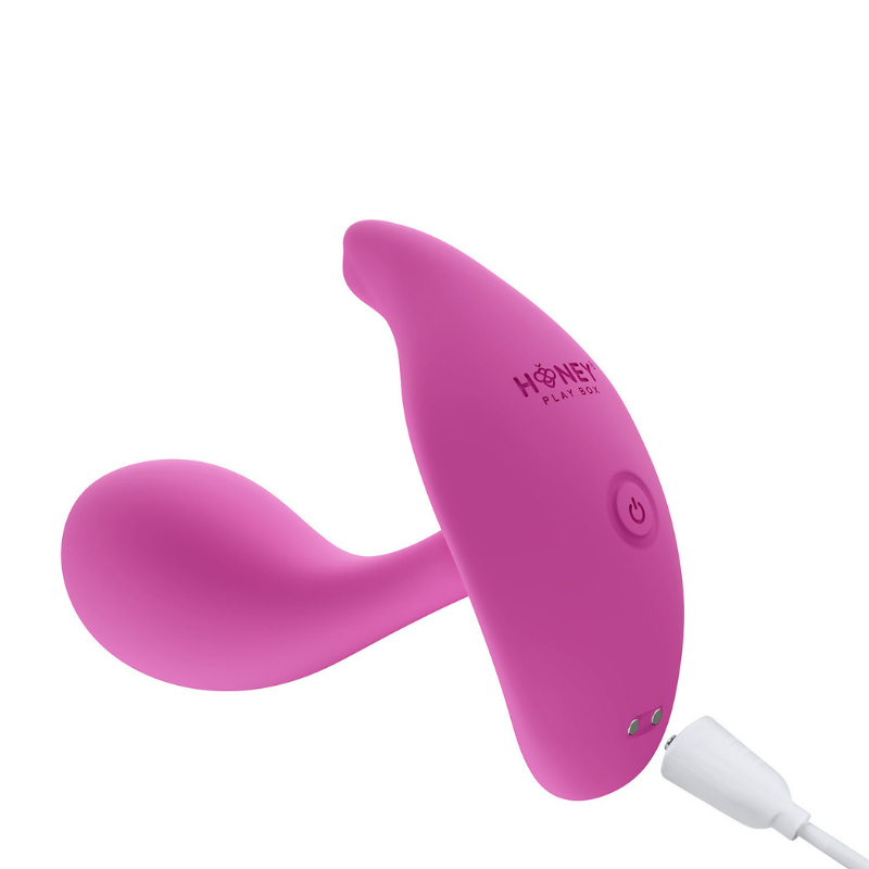 Vibrador Wearable Oly 2 Pale Pink con App – Manos Libres - juguete sexual femenino