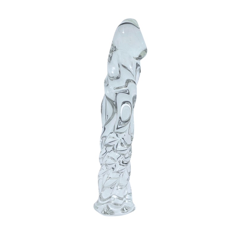 Dildo de Cristal Tentaculizado – Vidrio y Fantasía