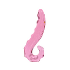 Plug de Cristal Tentáculo Rosa – Fantasía y Exploración - plug anal de silicona