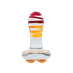 Plug Anal de Cristal con Mariposa – Vidrio Decorativo