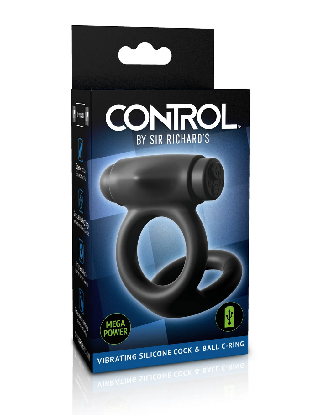 Sir Richard Cock and Ball Anillo Vibrador - anillo para pene